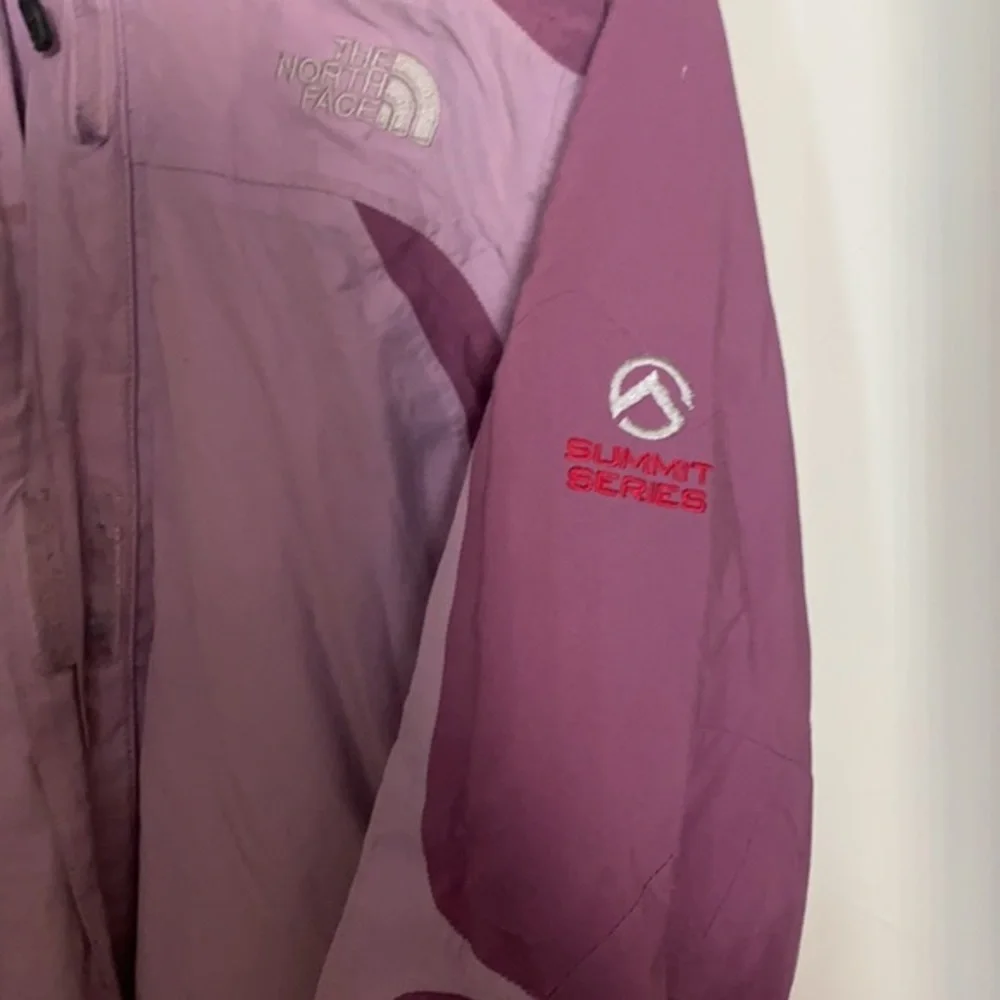 The north face 2 tones purple coat jacket size small - Picture 3 of 7